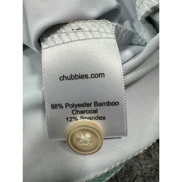 Chubbies Mens Polo Shirt Medium En Fuegos Performance Southwest Geometric Golf - Picture 8 of 12